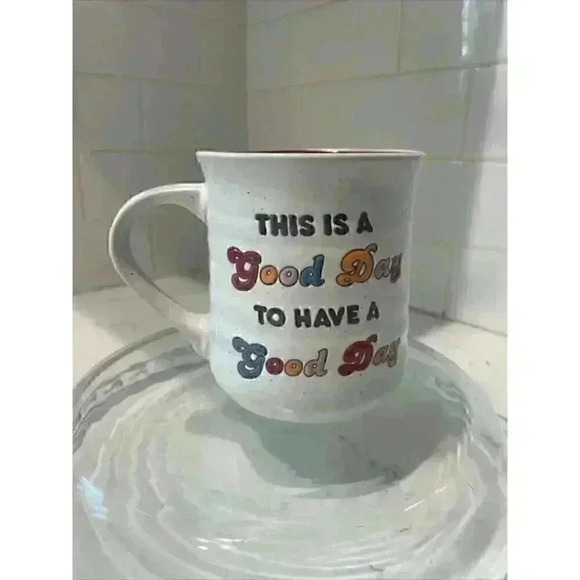 THIS IS A GOOD DAY TO HAVE A GOOD DAY 16oz Stoneware Mug Double Sided - Picture 1 of 11